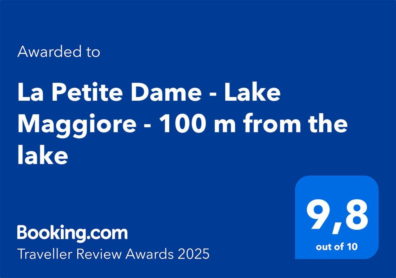 La Petite Dame - Lake Maggiore - 100 M From The Lake Verbania Exteriér fotografie